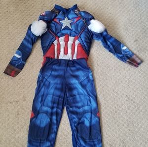 Boy's Marvel Captain America Costume (child size 8-10)